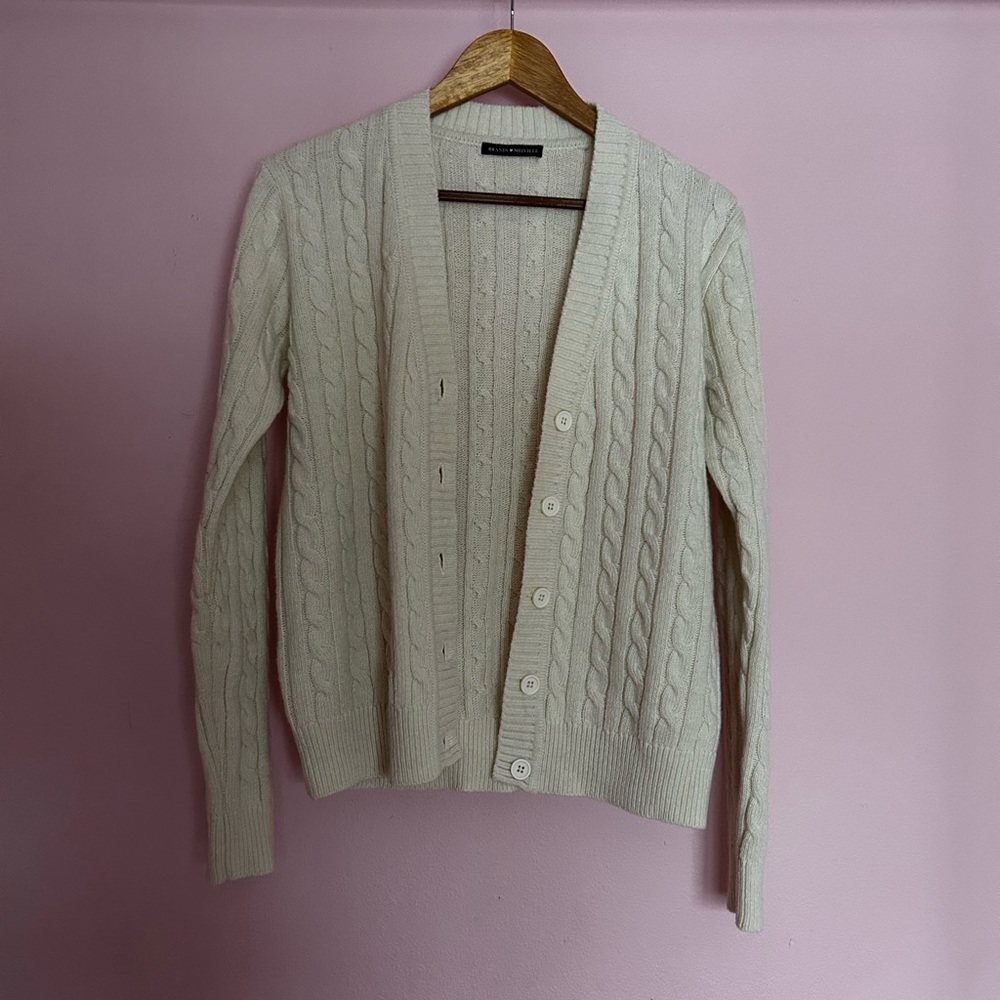 Brandy Melville cable knit cardigan